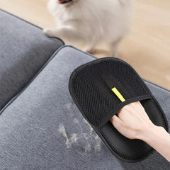 Reusable Pet Hair Remover Glove – Washable Fur & Lint Remover for Clothes, Sofa & Furniture