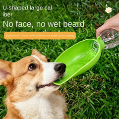 Portable Dog Water Bottle Attachment, Slip-On Pet Water Bowl For Walks  Silicone Dog Drink Dispenser, Fits Standard Water Bottles,Ideal For Daily Walks & Travel, Quick Rinse & Easy Setup